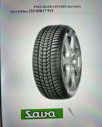 Pneumatici Invernali 225/45 R17 91Y