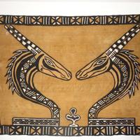 Arazzo africano originale.