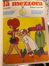 La Mezzora rivista humour satirica vintage sexy 70