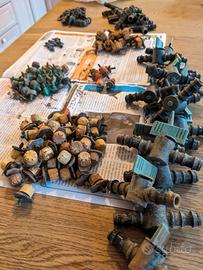 Giardinaggio - 100+ pz Irrigatori, raccordi e rubi