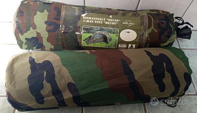 Tenda monoposto Mil-Tec "Recon"  Woodland 