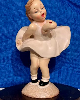 Colpo di vento in ceramica, firmato sarem