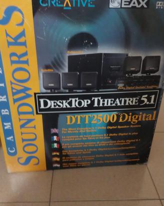  creative desktop theatre dtt 2500 5.1