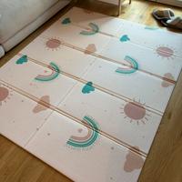 2 Tappeti da gioco grandi e spessi per bimbi