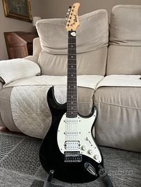 Chitarra Elettrica Cort E202 Black – Set Completo