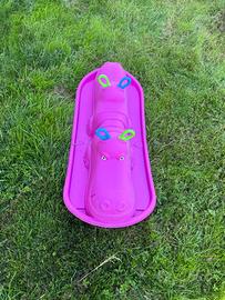 Dondolo Hippo rosa
