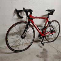 Bici da strada bianchi alluminio-carbonii