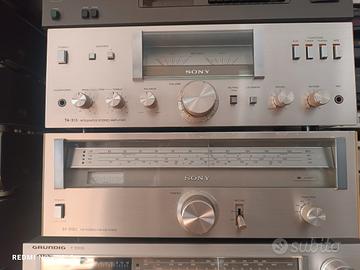 Amplificatore & Sintonizzatore Sony Vu-Meter HiFi 