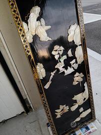 quadro giapponese in madreperla