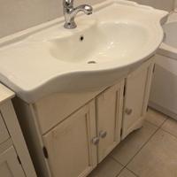 Mobile bagno in legno massello