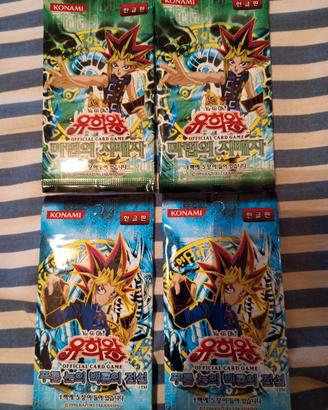 Carte YUGIOH coreane prime espansioni 