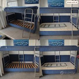 Divano Letto 3 posti a castello - Felis Hans