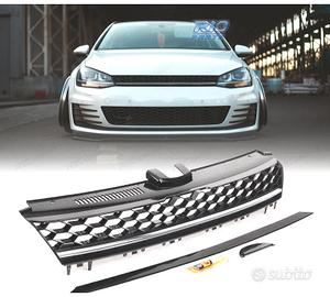 GRIGLIA VOLKSWAGEN VW GOLF 7 12-17 LOOK R NERO CRO