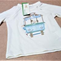 Maglietta nuova, marca Benetton, taglia 6-9 mesi
