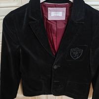giacca velluto nero, bambino
