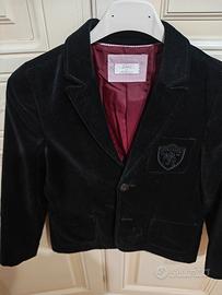 giacca velluto nero, bambino