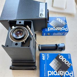 Polaroid gel cam Electrophoresis