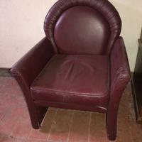 Poltrone in pelle