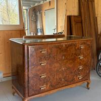 Camera da letto Vintage 1951 - Radica di Noce