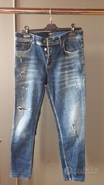 pantaloni jeans uomo dsquared2 taglia 34