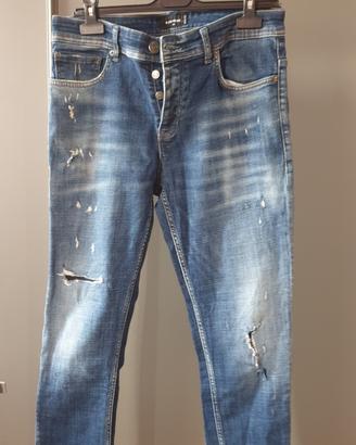 pantaloni jeans uomo dsquared2 taglia 34