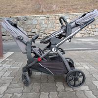 Passeggino gemellare peg Perego ypsi