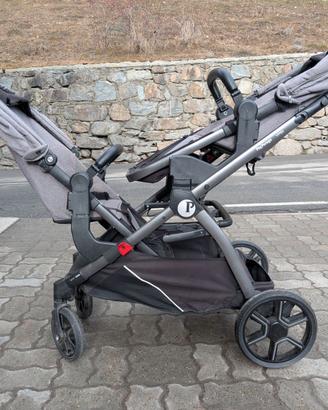Passeggino gemellare peg Perego ypsi