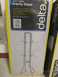 Portabici da pavimento Gravity nuovo per 2 bici