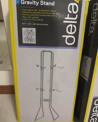 Portabici da pavimento Gravity nuovo per 2 bici