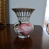 Vaso in porcellana a traliccio - Piccadilly