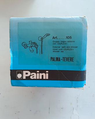 Gruppo bagno esterno con DUPLEX 

Marca Paini 