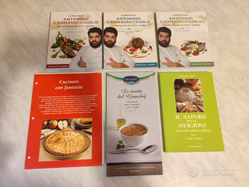 Lotto libri e riviste di cucina