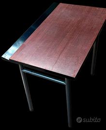 banco scuola anni 60 vintage modernariato tavolino