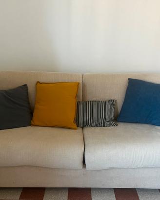 Divano letto beige Confalone - usato