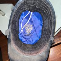 Cap donna/ragazza da equitazione in velluto nero