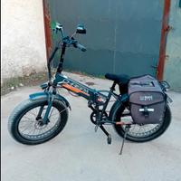 bicicletta elettrica 500w batteria nuova 