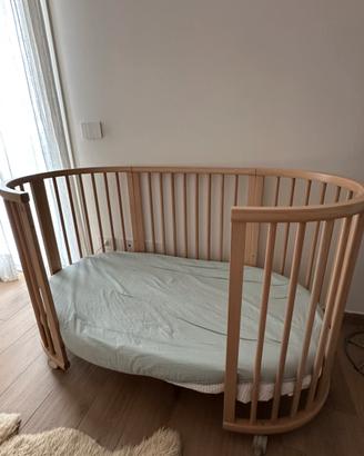 Lettino Stokke + materasso