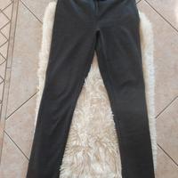 Pantalone donna grigio scuro elasticizzato