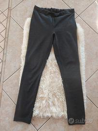 Pantalone donna grigio scuro elasticizzato