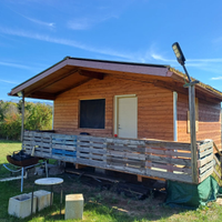 Casa in legno materiale di pregio
