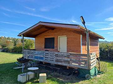 Casa in legno materiale di pregio