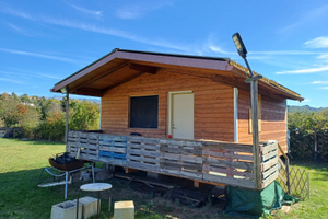 Casa in legno materiale di pregio