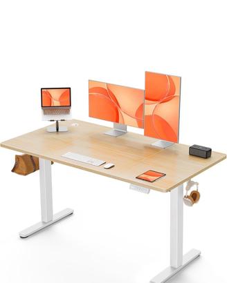Scrivania Regolabile in Altezza  140 x 70 cm