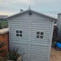 Pollaio galline legno 