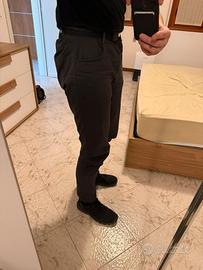 Pantaloni Decathlon trekking uomo NH100 grigi