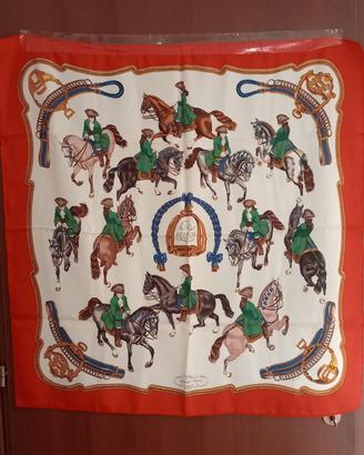 foulard donna Hermes vintage 
