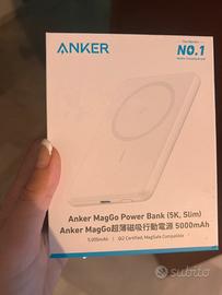 Power bank batteria anker maggo slim
