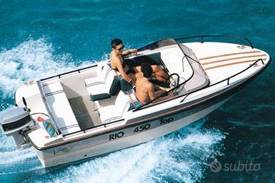 Rio 450 Top + Johnson GT737 + Carrello Ellebi