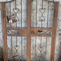 Cancello Pedonale in ferro battuto