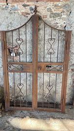 Cancello Pedonale in ferro battuto